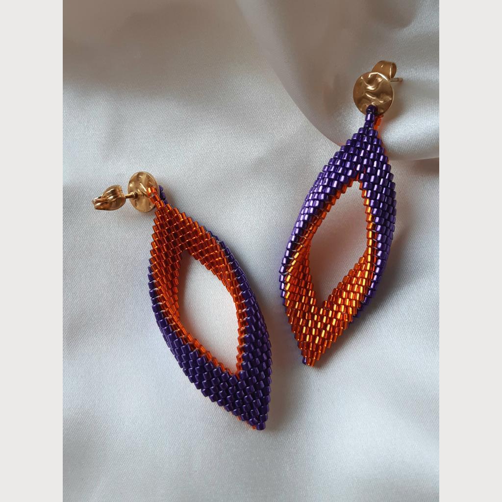 Ohrringe "ORANGE" - Image 3