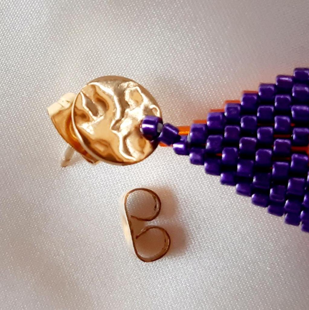 Ohrringe "ORANGE" - Image 4