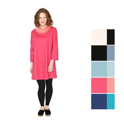 DIY Kit - Tunika BICOLORE Fuchsia