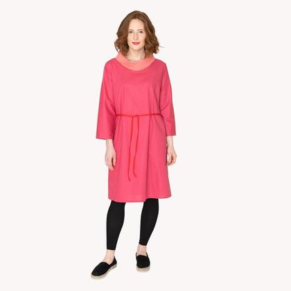 DIY Kit - Kleid BICOLORE Fuchsia - Image 2