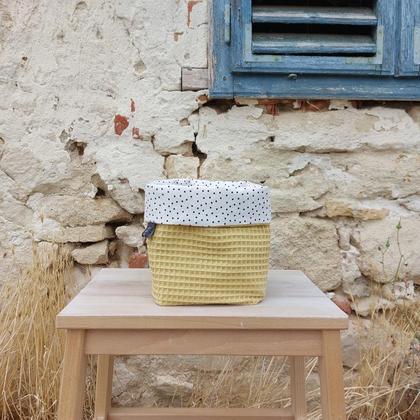 Körbchen Dusty Yellow & Dots