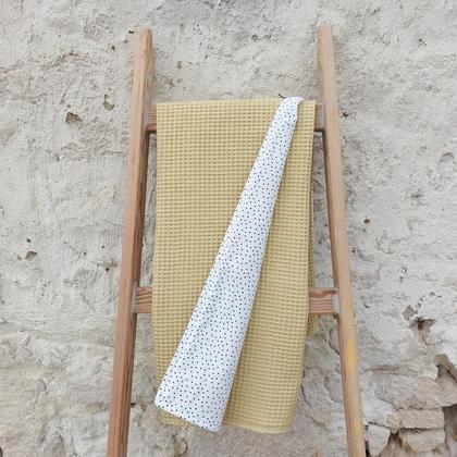 Babydecke Dusty Yellow & Dots