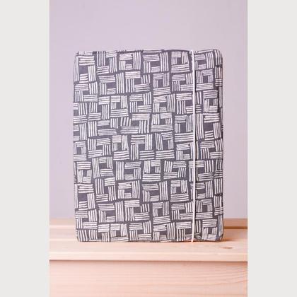 Mappe A5 - weiße Würfel