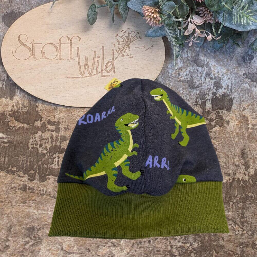 Bündchenhaube Dino, Gr. M 46-52cm - Image 5