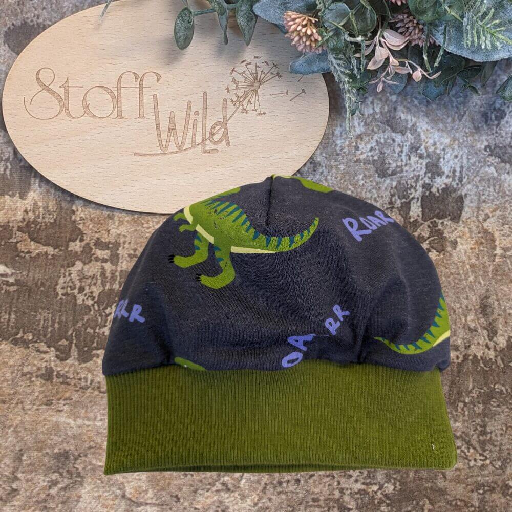 Bündchenhaube Dino, Gr. M 46-52cm - Image 6