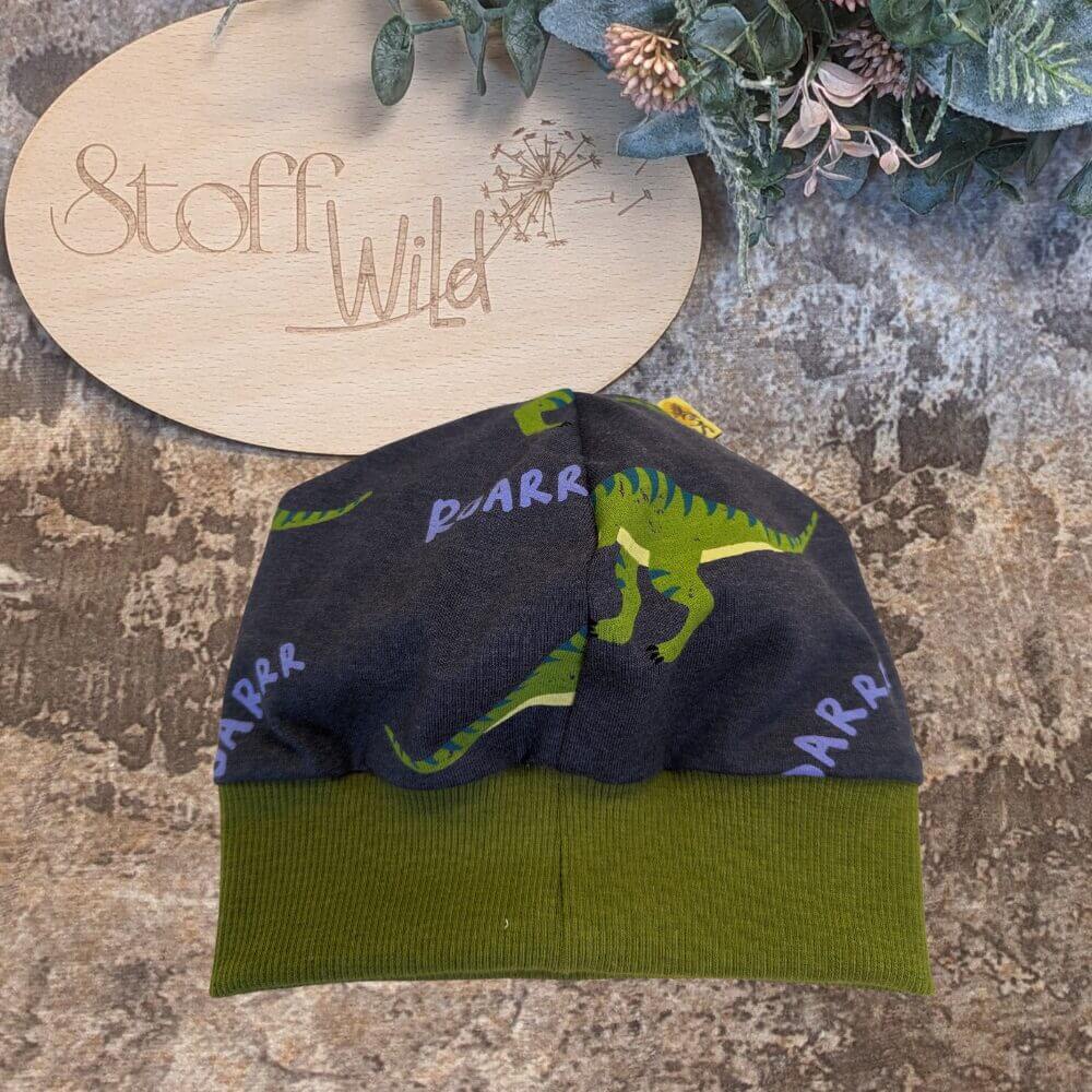 Bündchenhaube Dino, Gr. M 46-52cm - Image 3