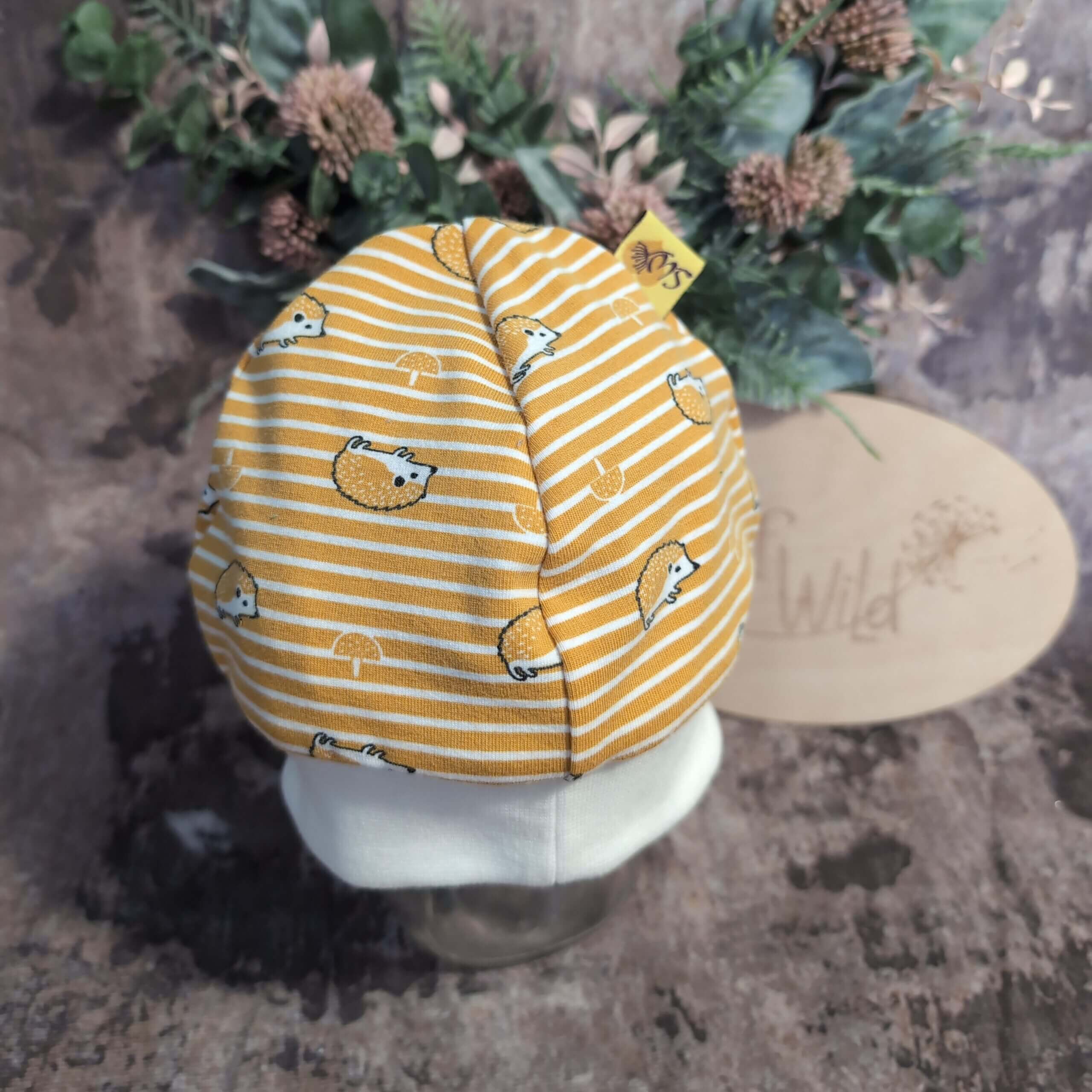 Bündchenhaube Igel, Gr. S 39-45cm - Image 2