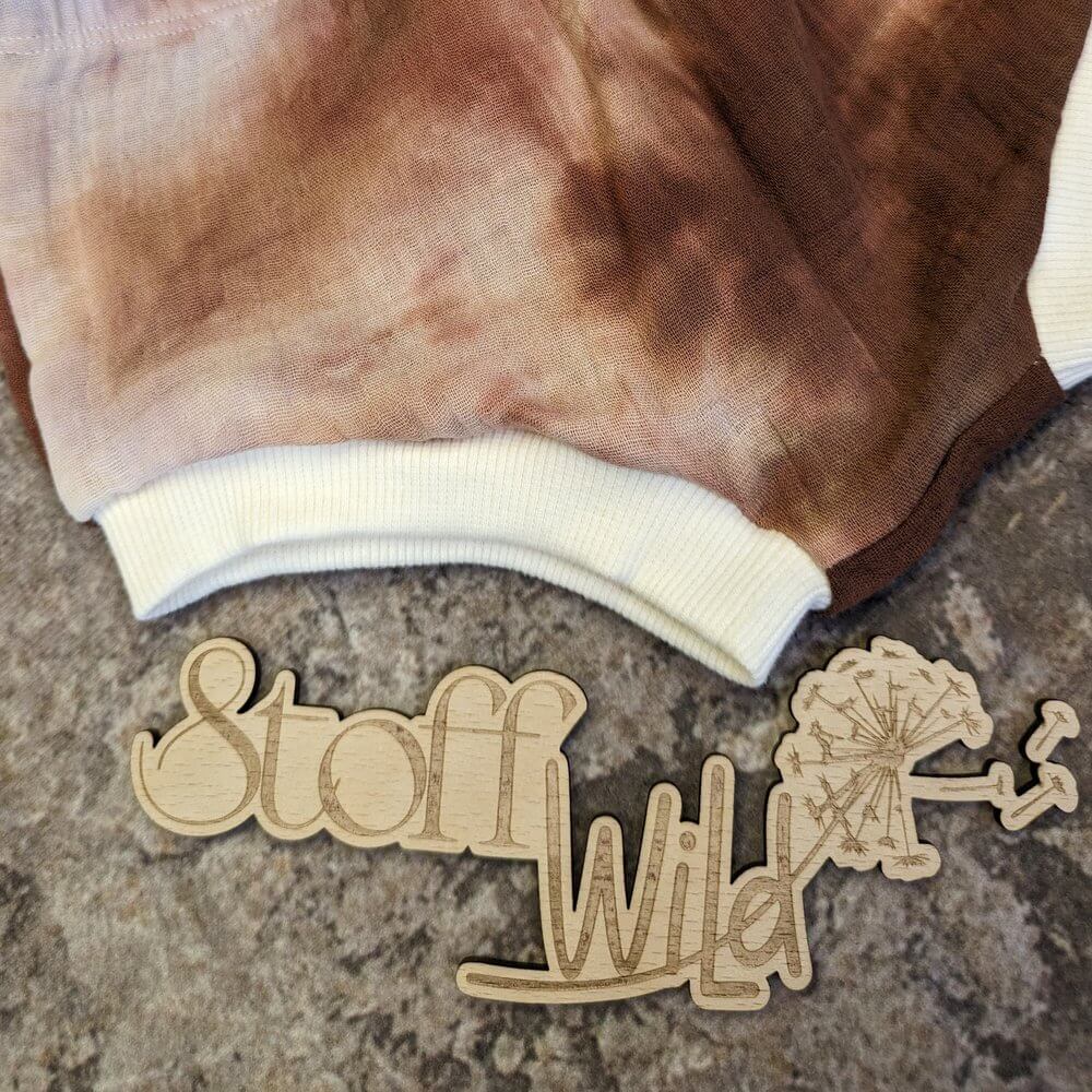 Bummie / Windel-Cover "Batik braun" Gr. 86/92 - Image 3