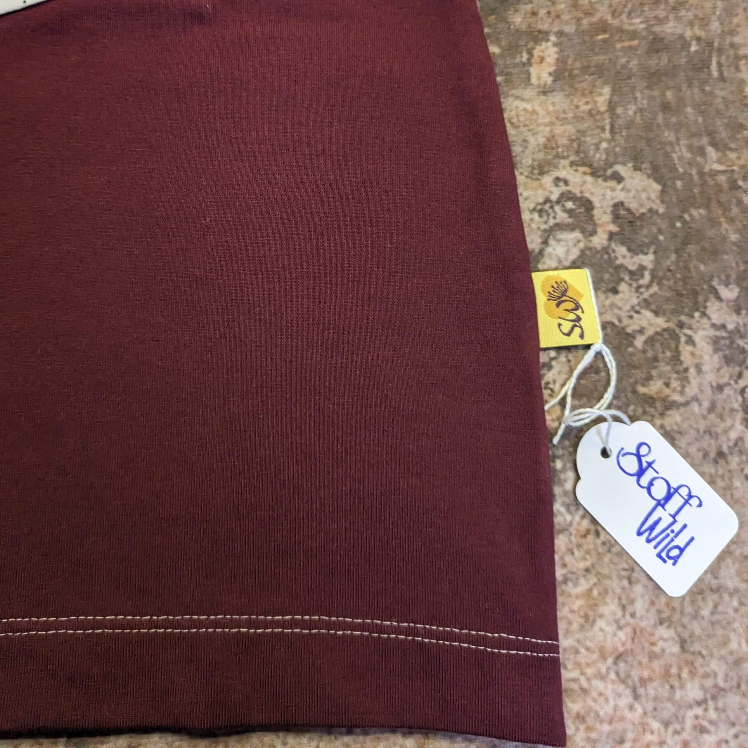 SommerShirt Regenbogen rosa-bordeaux, Gr. 104 - Image 4