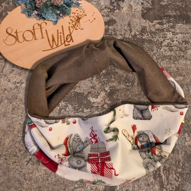 Stirnband Weihnachtsbären