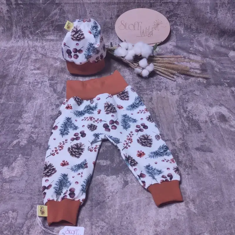 BabySet Tannenzweige & Zapfen, Gr. 62