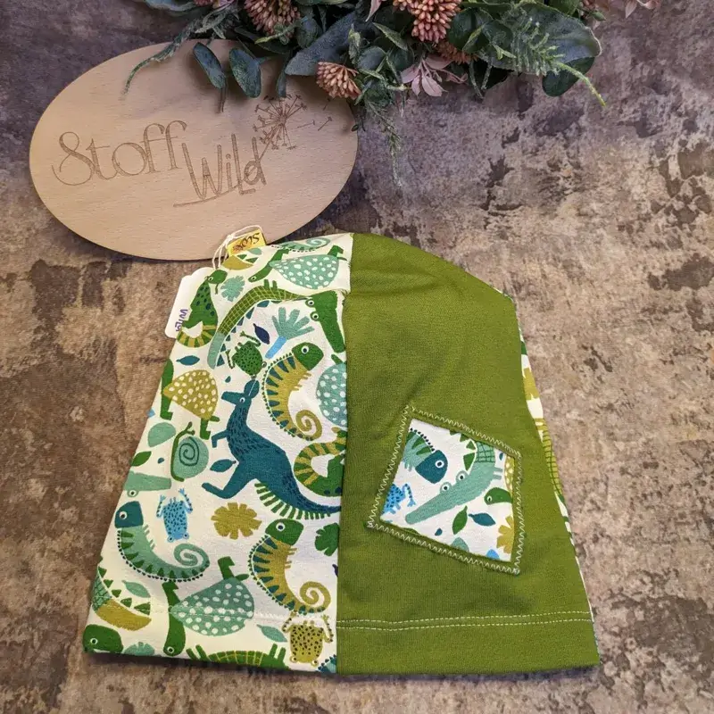 Beanie grüne Tiere, Gr. S - Image 2