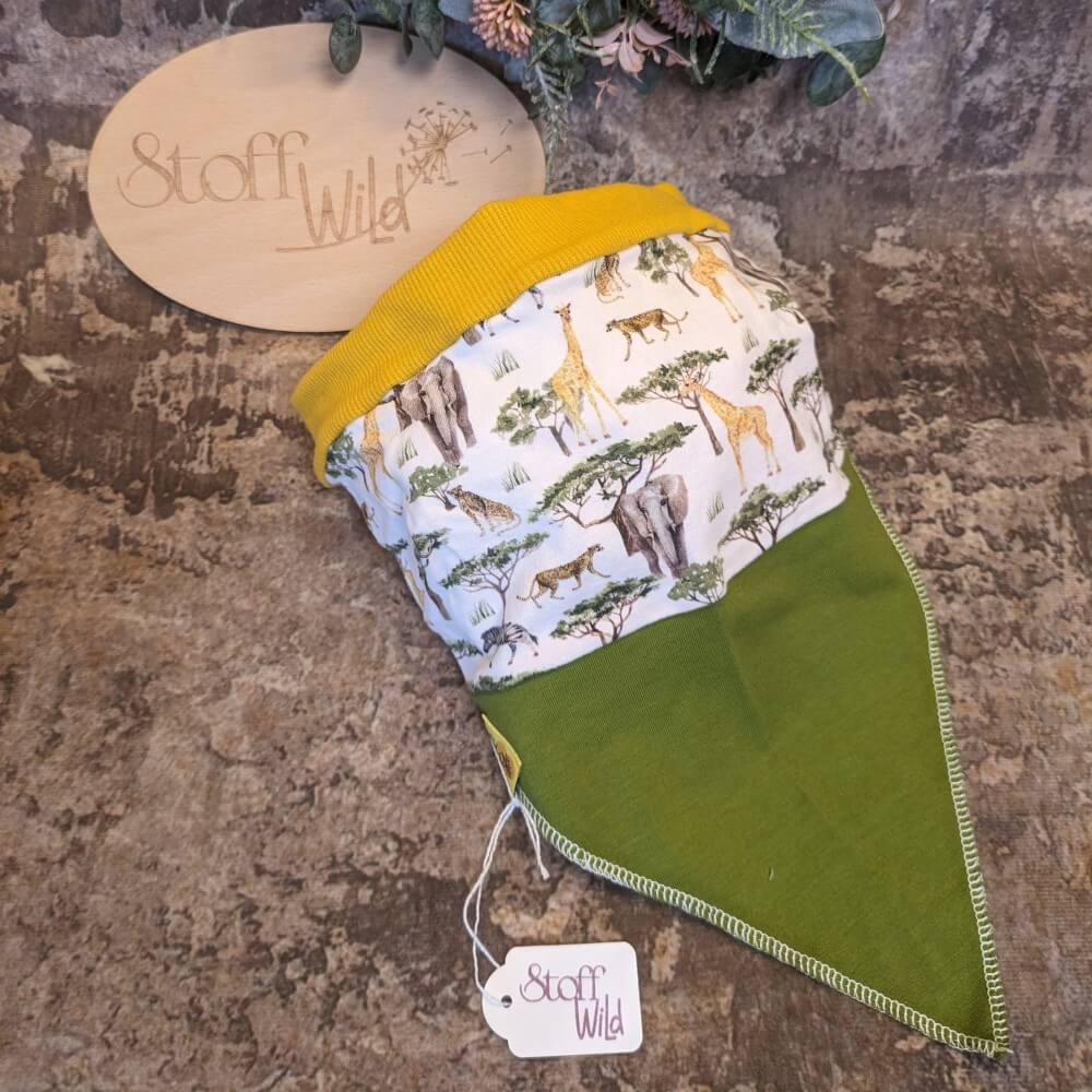 Kopftuch "Wilde Tiere" - 46-56cm - Image 2