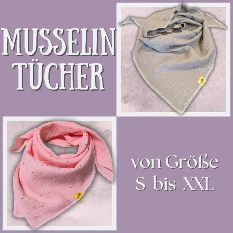 Individuelles Musselintuch