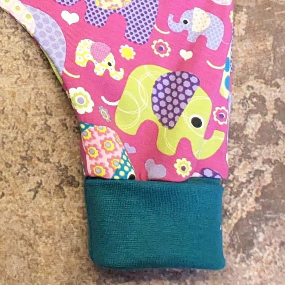 Pumphose Elefanten pink, Gr. 68-74 - Image 4