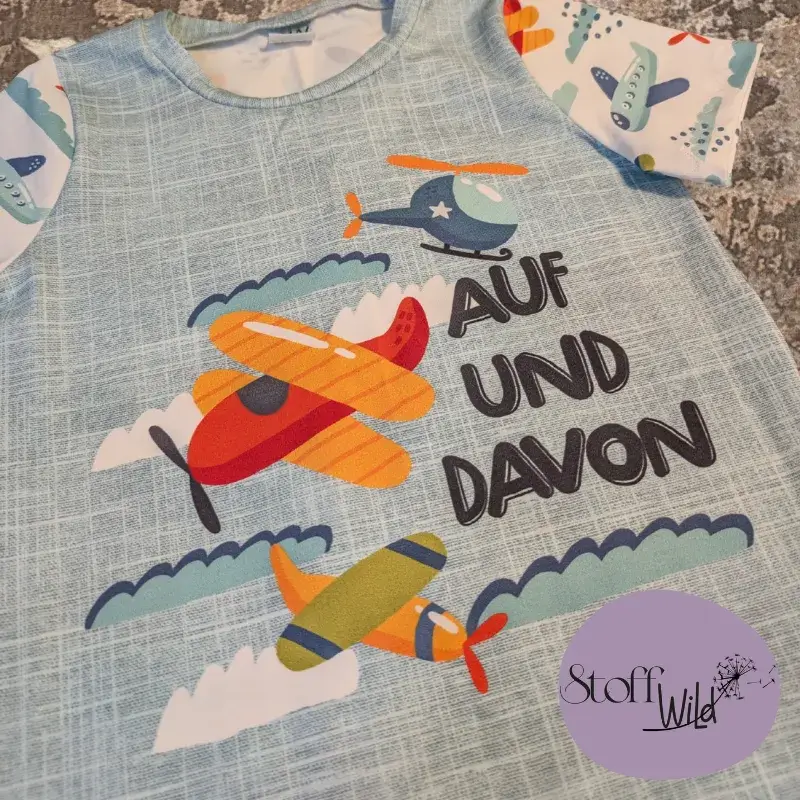 Auf und Davon - Shirt in Gr. 110/116 - Image 2