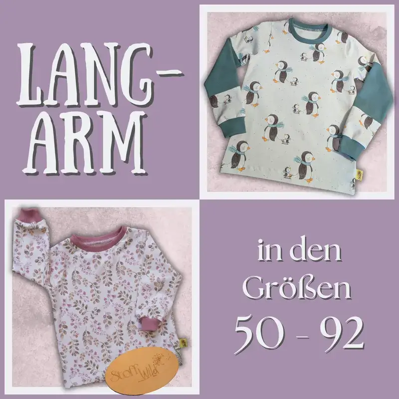 individuelles Langarm-Shirt, Baby-Diamond
