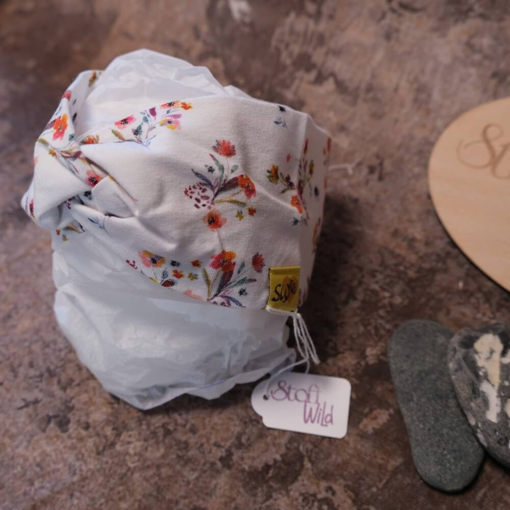 Knoten-Stirnband "Blumenstrauss" - Image 2