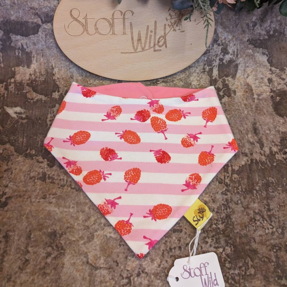 Baby-Wende-Halstuch „Himbeerchen, rosa“ - Image 2