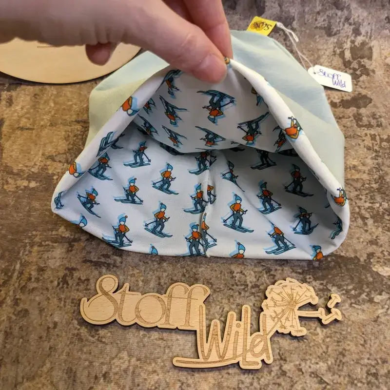 WinterBeanie / WendeBeanie Skifahrer, Gr. M - Image 4