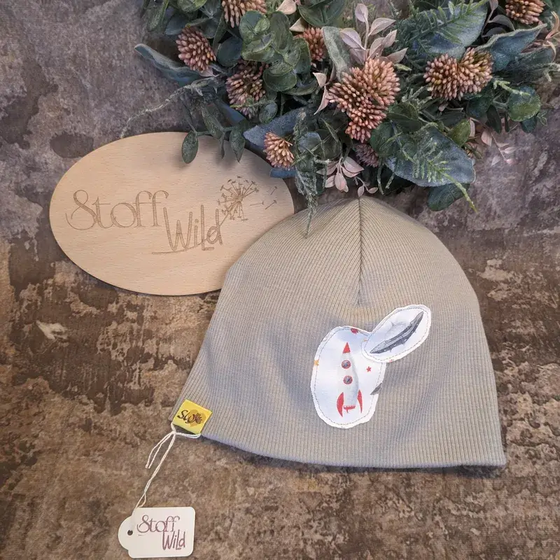 Wende-Beanie aus Ripp-Jersey "Robo" - Image 3