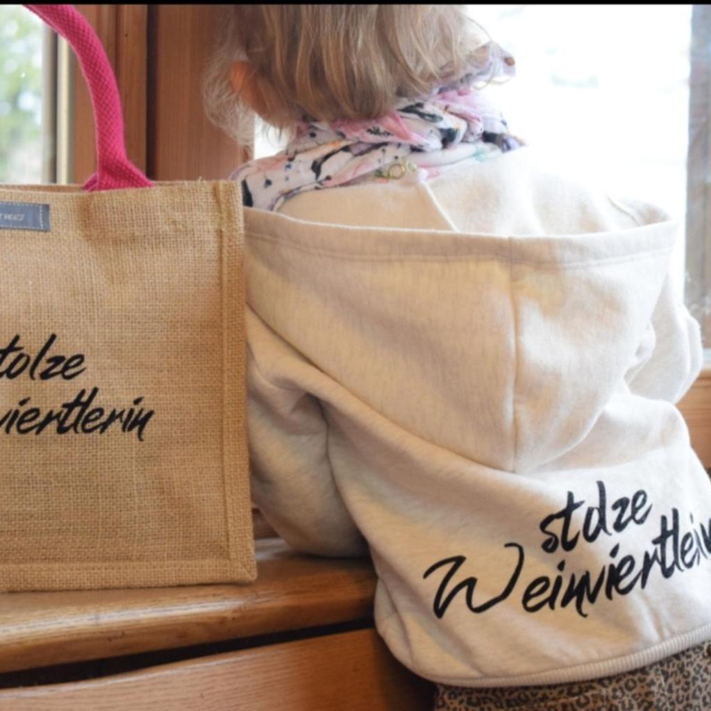 Mini Jutetasche stolze Weinviertlerin