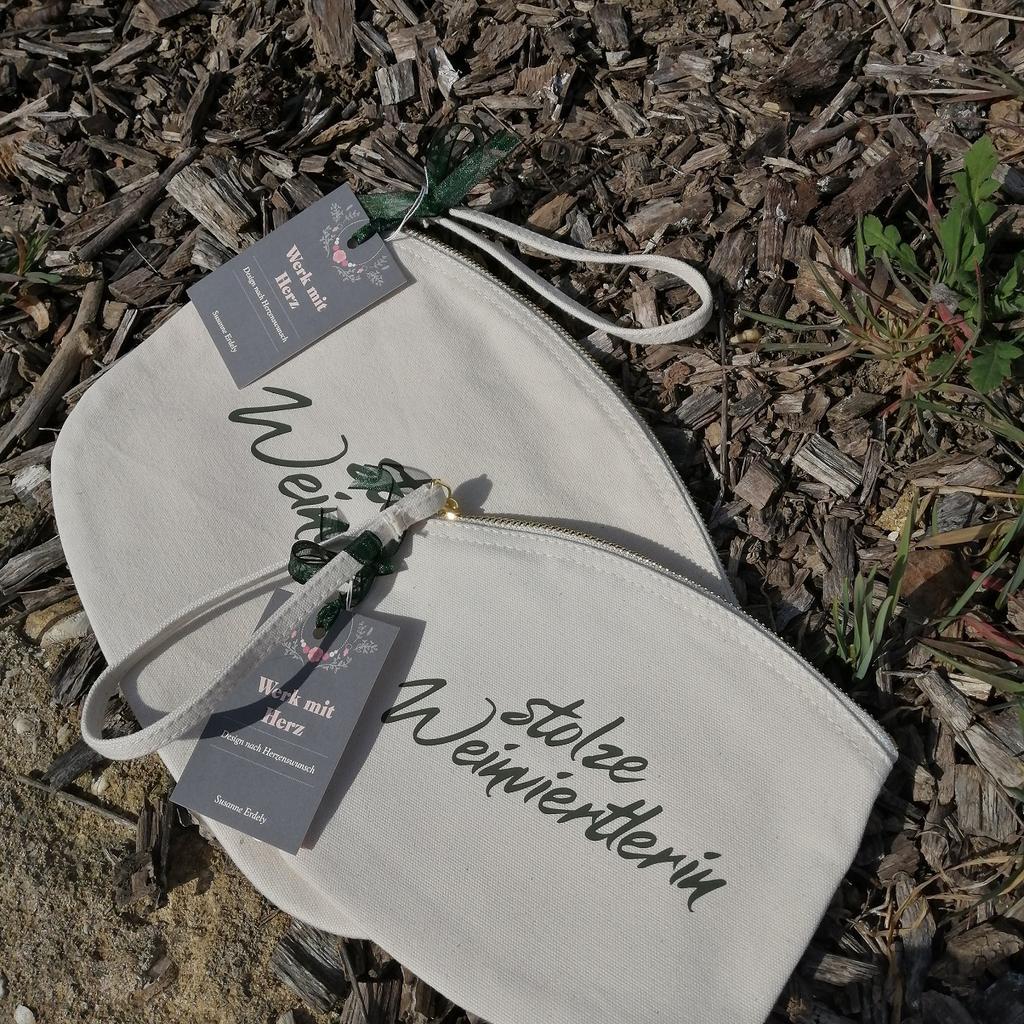 Krims Krams Tascherl Canvas stolze Weinviertlerin