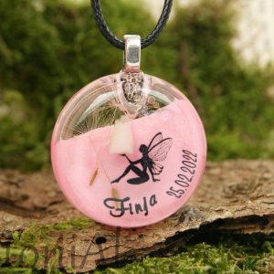 Zahnfee Pusteblumen Zahnfee Milchzahn/ personalisiert mit Namen/Andenken