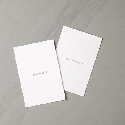 Postkarte Bruderherz