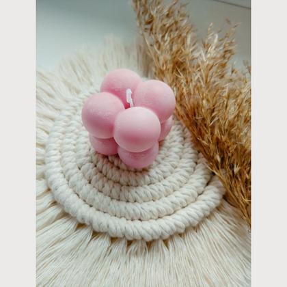 Bubble Candle Large, Kerze Boho-Chic, Wüfelkerze, Kerze, 1 Stück - Image 2