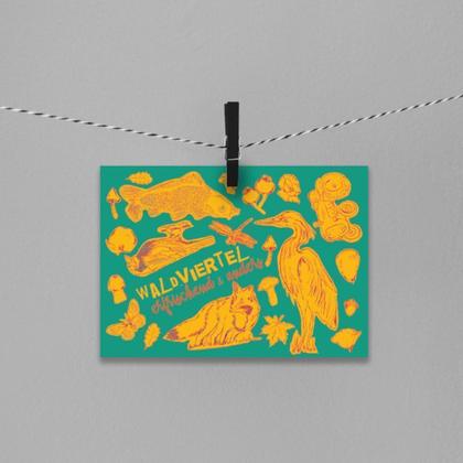 Postkarte Waldviertel erfrischend & anders