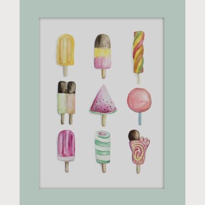 Lieblingseis A3 Poster - Image 2