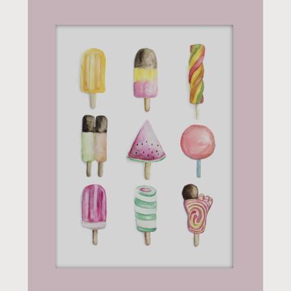 Lieblingseis A3 Poster - Image 3