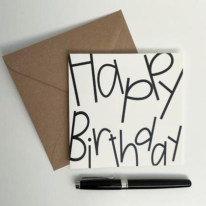 Happy Birthday Karte