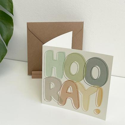 Hooray! Glückwunschkarte - Image 2