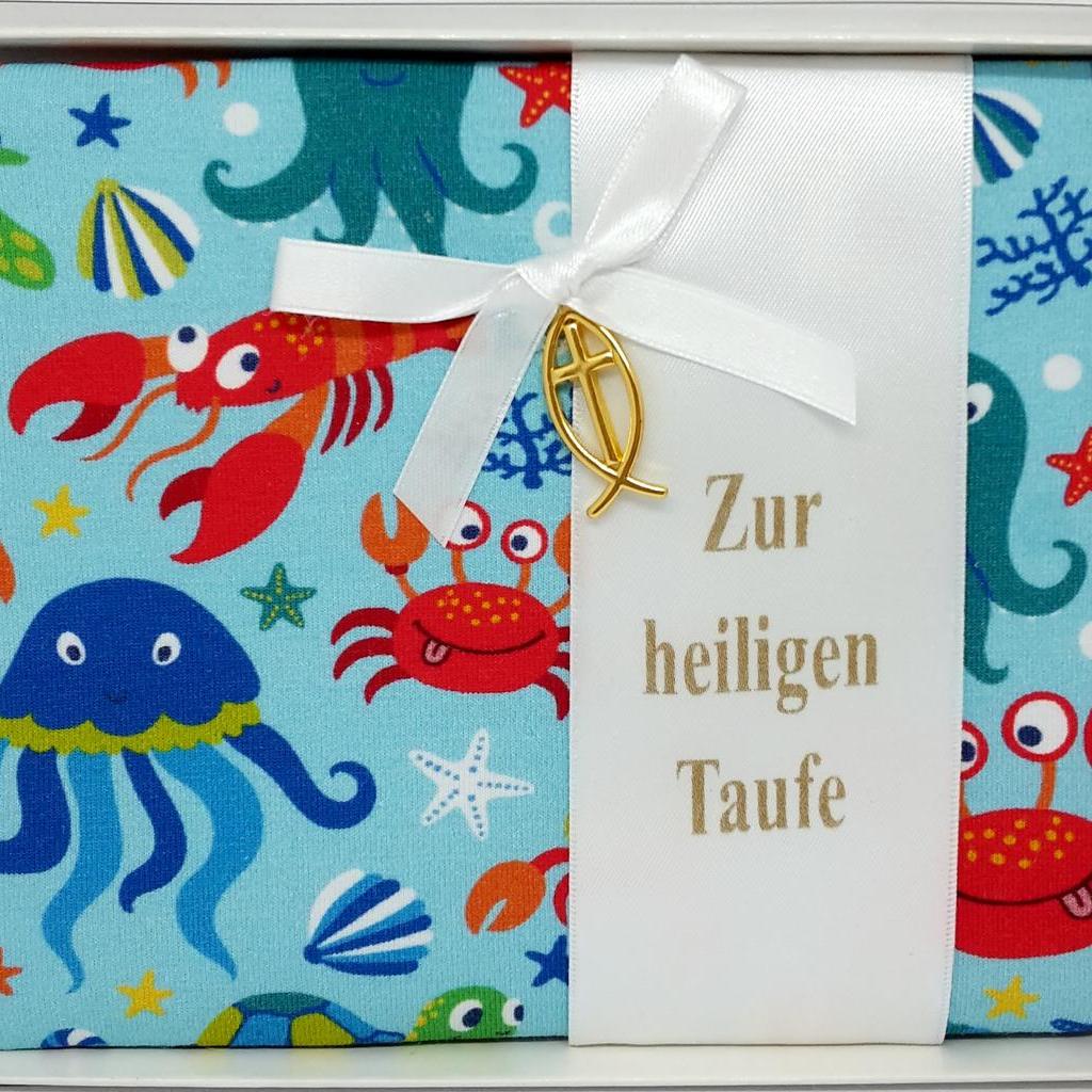 Taufbrief mit Fisch: Wilhelm-Pippo