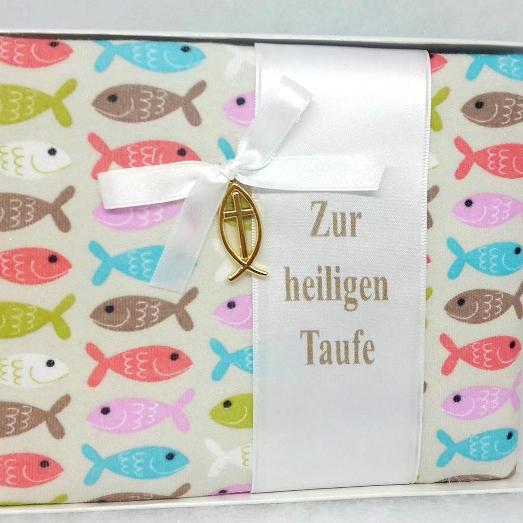 Taufbrief mit Fisch: Anna-Pepita