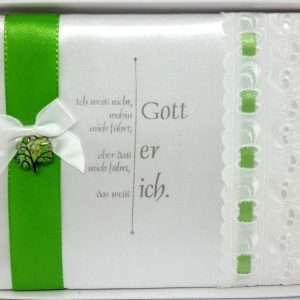 Taufbrief Gott mich führt mit Baum: Nathan - Jakob