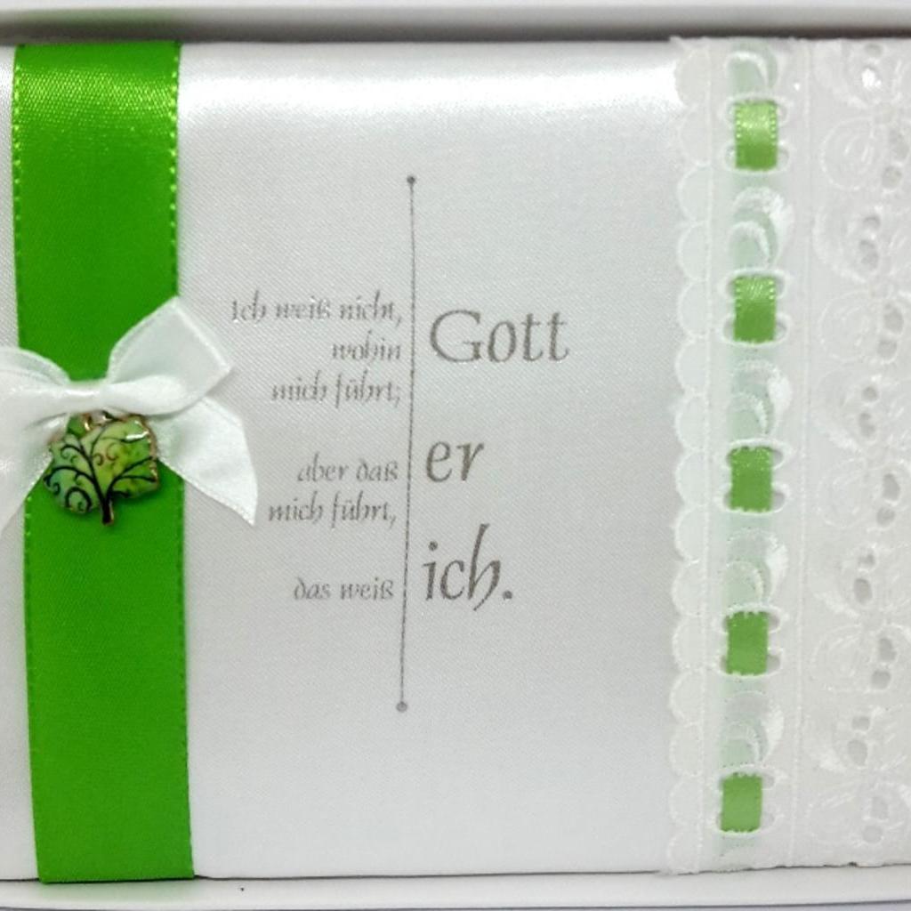 Taufbrief Gott mich führt mit Baum: Nathan - Jakob