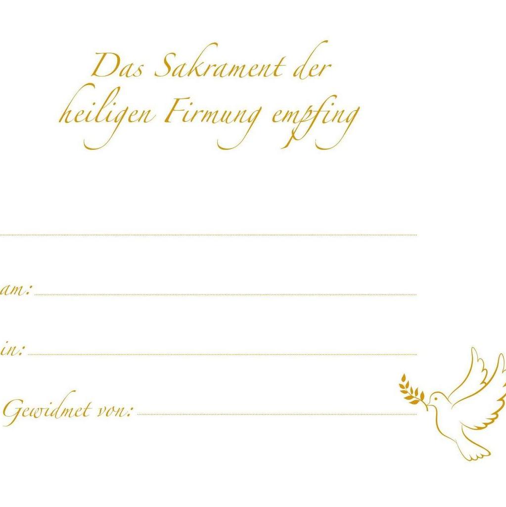 Firmungsbrief Patty dunkelblau mit Kreuz & Fisch - Image 3