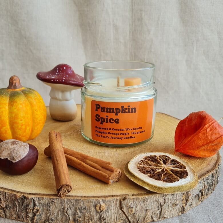 Pumpkin Spice Duftkerze 140 gr.