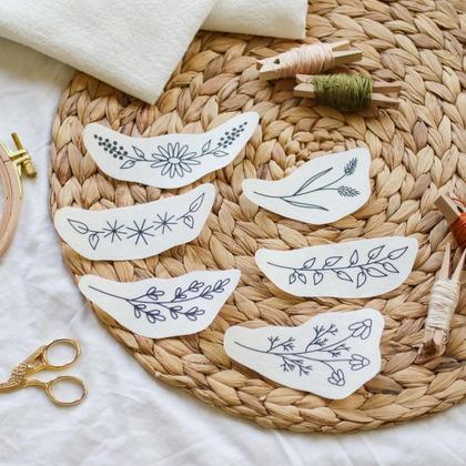 Stick & Stitch Set "Halsausschnitt"