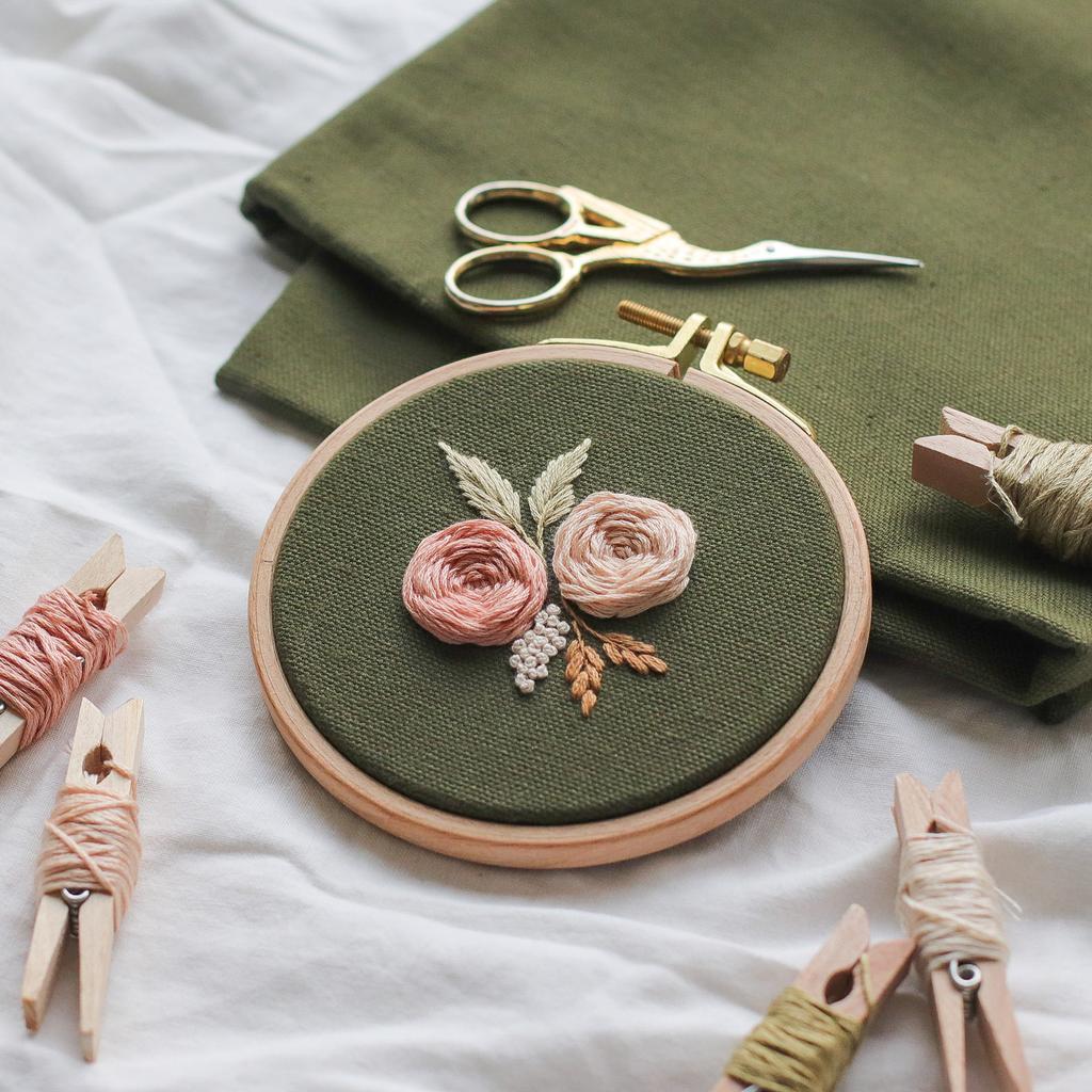 Stickbild „Rosenbouquet“ - Image 4