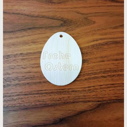 Osterei mit Gravur aus Zirbenholz, 8 Stück im Set - Image 2