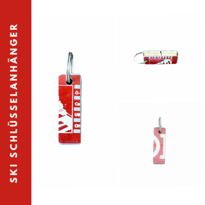 Schlüsselanhänger "SKI"