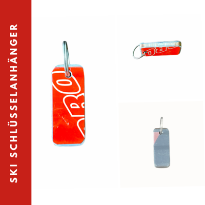 Schlüsselanhänger "SKI"