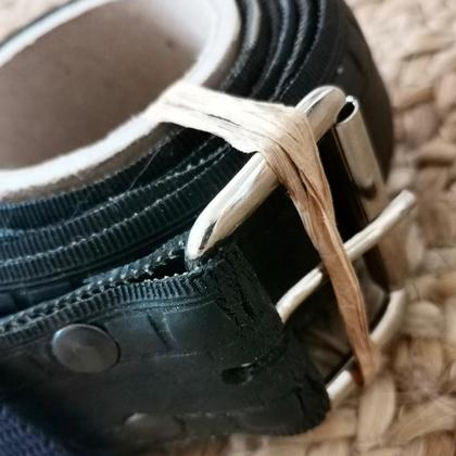 Gürtel aus Fahrrad-Mantel