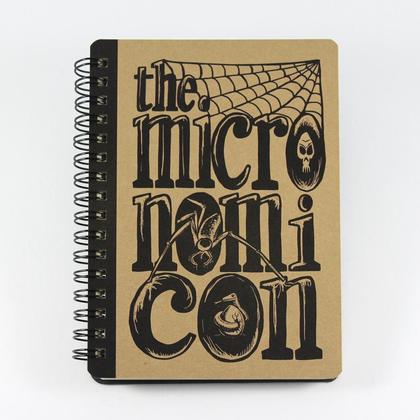 Spiralnotizbuch "Micronomicon", Größe DIN A6