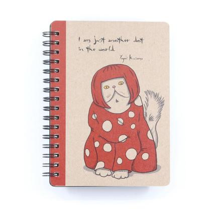 Spiralnotizbuch "Yayoi Kusama", Größe DIN A6