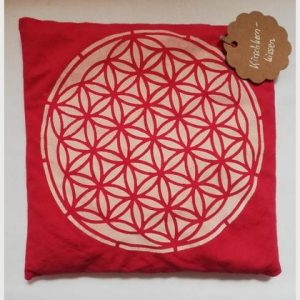 Kirschkernkissen "Blume des Lebens"